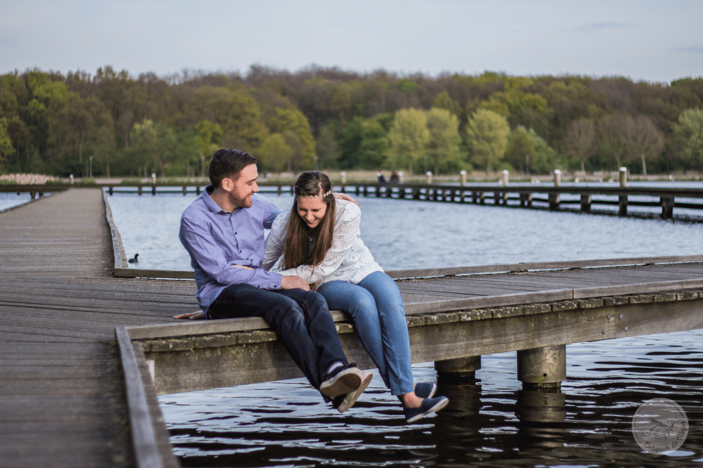 Loveshoot op de steigers bij de Kralingse Plas,&nbsp;Rotterdam