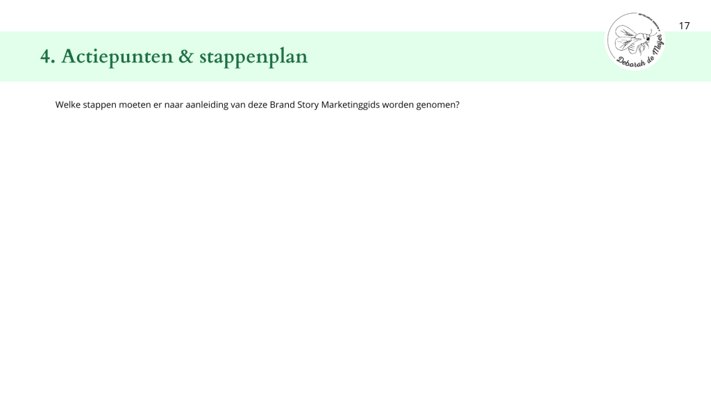 Inkijkexemplaar Brand Story Marketinggids